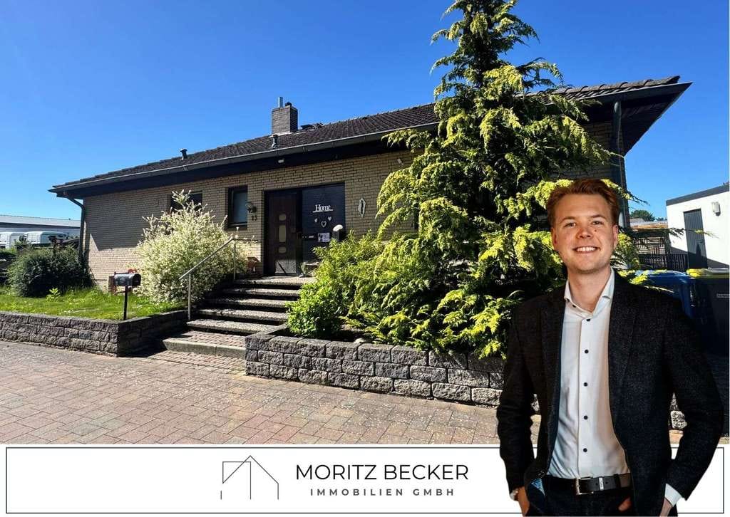 Immobilie in Elze - Wülfingen: Gepflegter Bungalow mit schönem Garten und 2 Garagen! - Bild 0