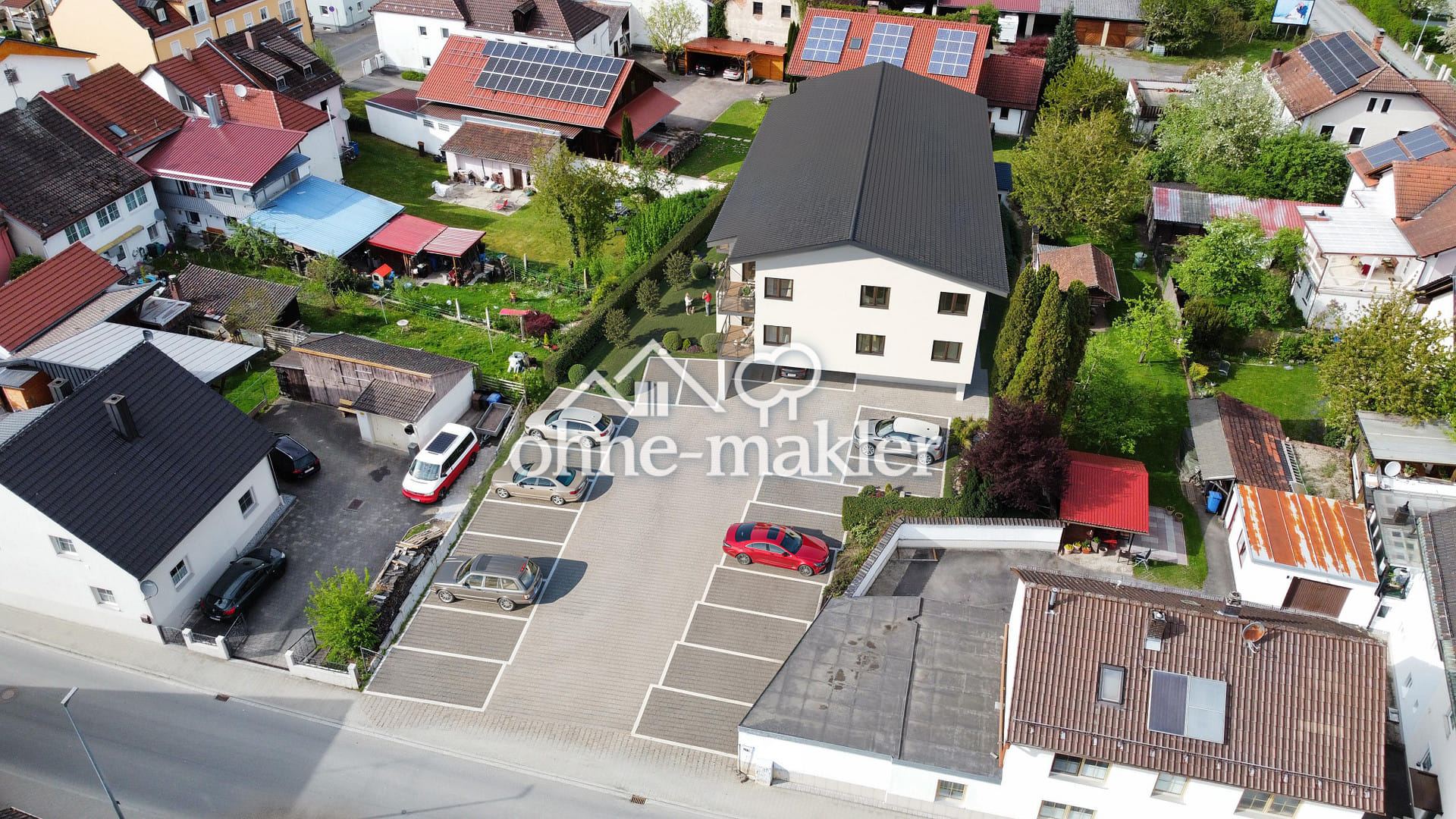 Immobilie in Hengersberg - Neubau MFH - 10% Abschreibung KFW 40QNG in zentraler Lage Hengersberg - nur noch 1 ETW Vefügbar ! - Bild 0