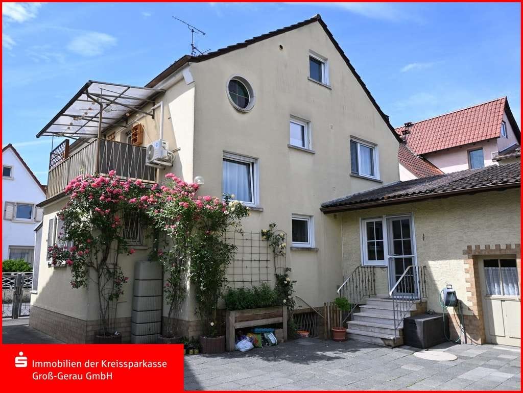 Immobilie in Biebesheim - Zwei Häuser im Doppelpack - Wohnen für mehrere Generationen - Bild 0