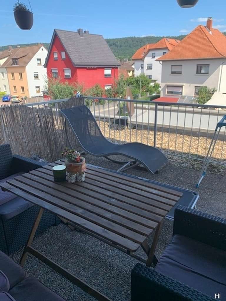 Immobilie in Nußloch - 1 ZKB-Wohnung mit Terrasse und Stellplatz - Bild 0