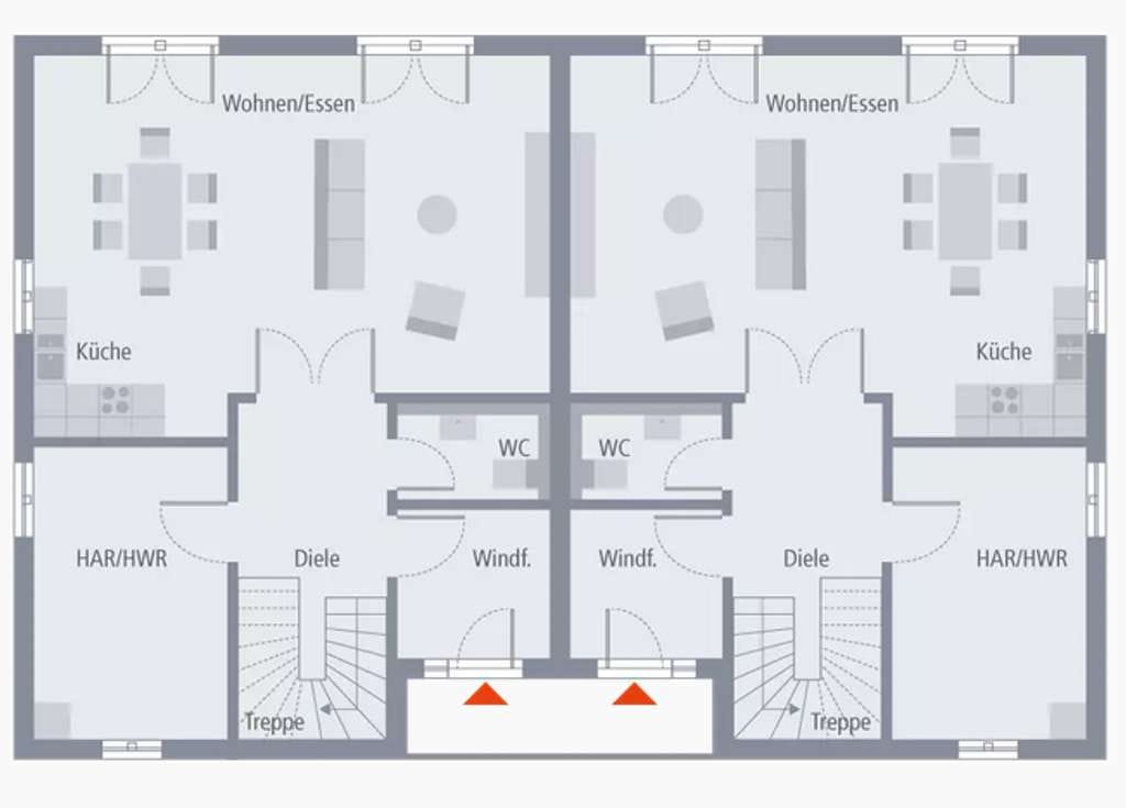 Immobilie in Güntersleben - Urbane Villa  mit Charakter als Doppelhaus - Bild 1