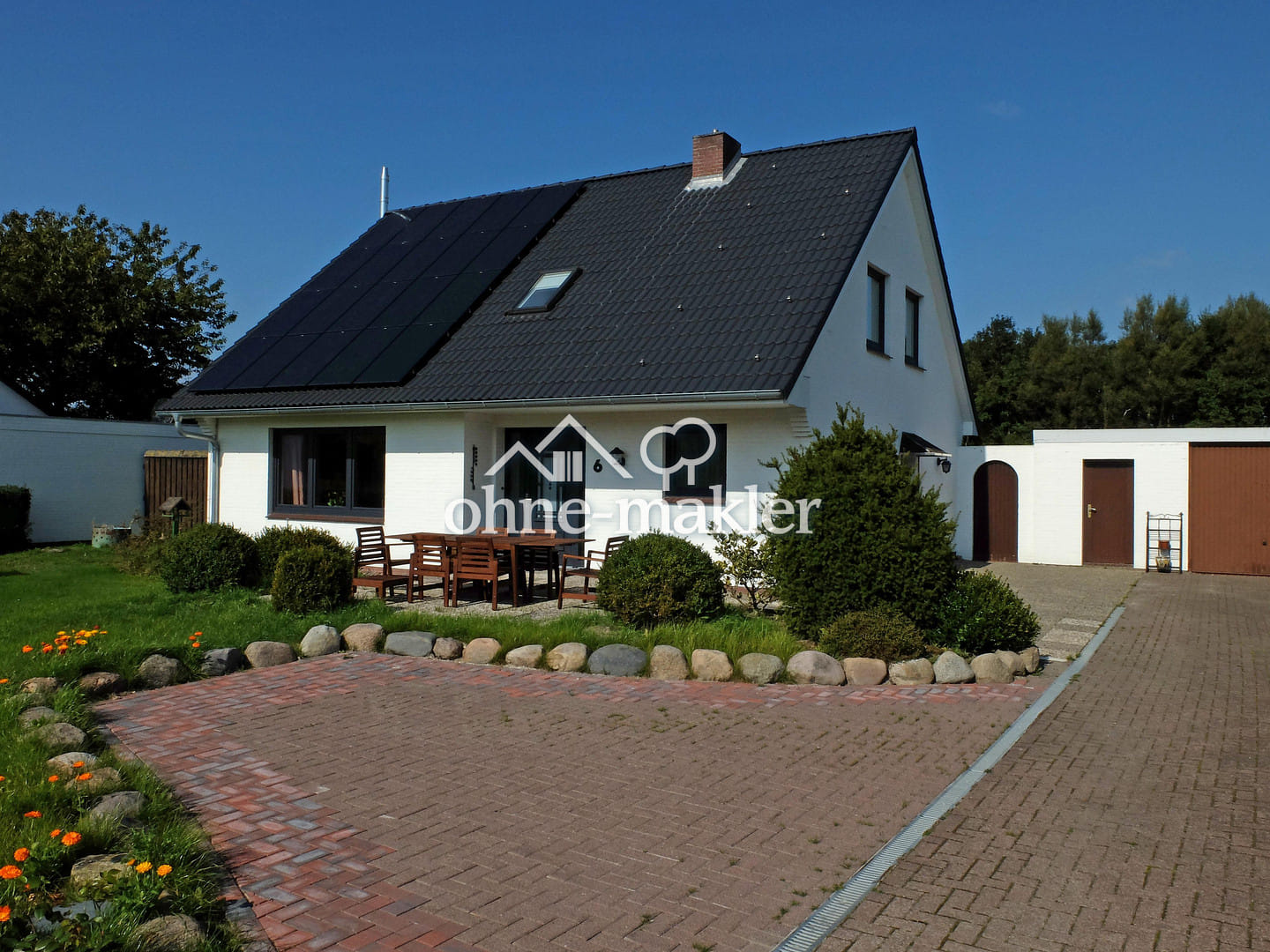 Immobilie in Pellworm - Provisionsfrei: Liebevoll gestaltetes Wohnhaus am Alten Hafen, direkt hinterm Deich auf Pellworm - Bild 0
