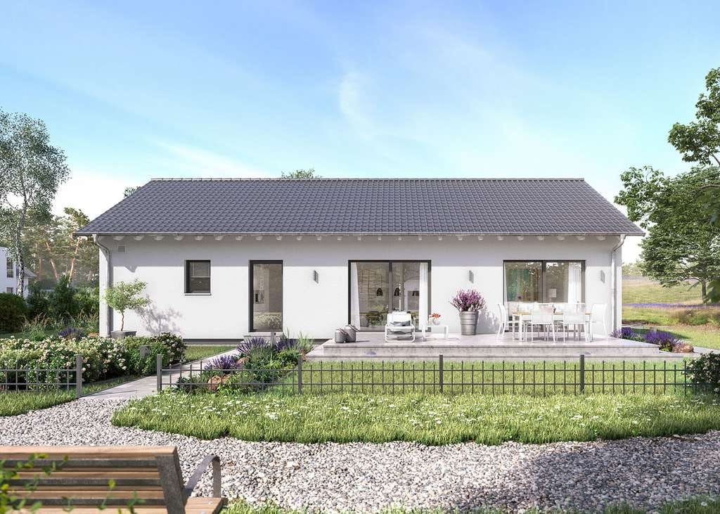 Immobilie in Haßbergen - Bungalow, barrierefrei 119 m² | Satteldach | KfW-55-Standard - Bild 2