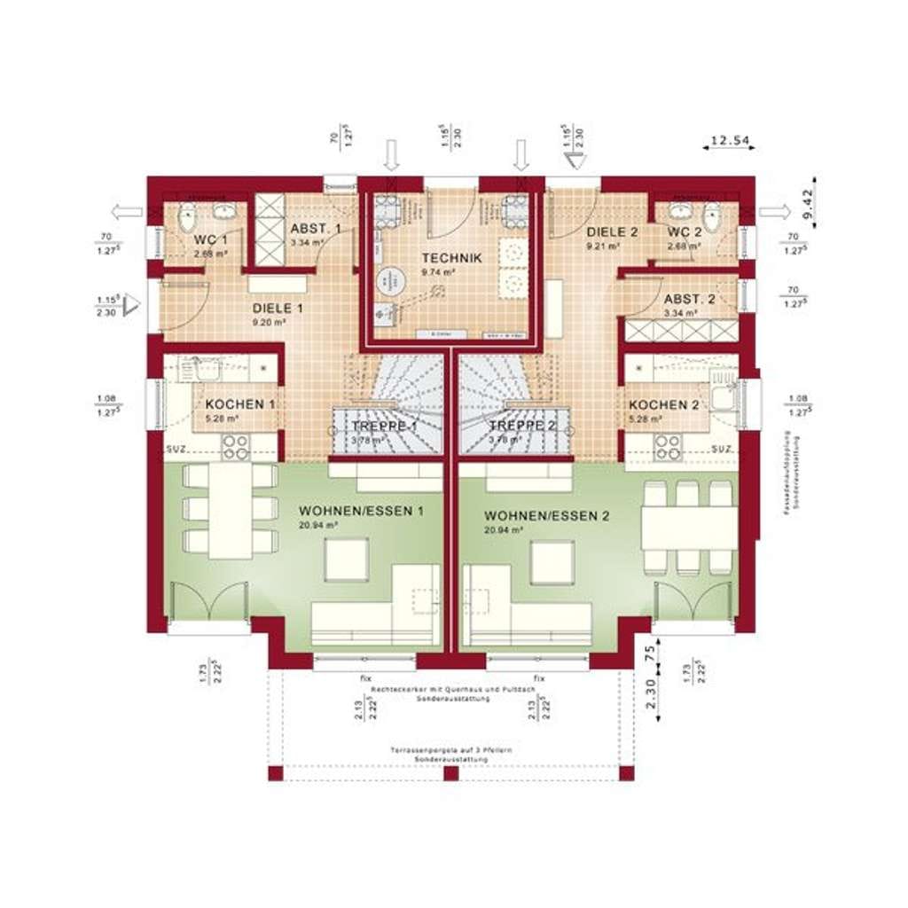 Immobilie in Heiden - Mit Oma und Opa Tür an Tür - ein Familientraumhaus von Bien-Zenker - Bild 3