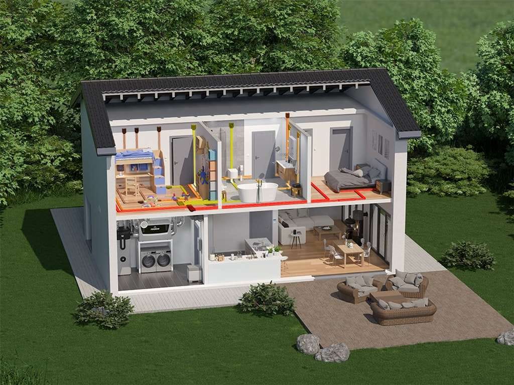 Immobilie in Stadecken-Elsheim - Ein HINKUCKER!! Exklusiver Neubau mit vielen modernen Akzenten inkl. Baugrundstück und Bien Zenker B - Bild 4