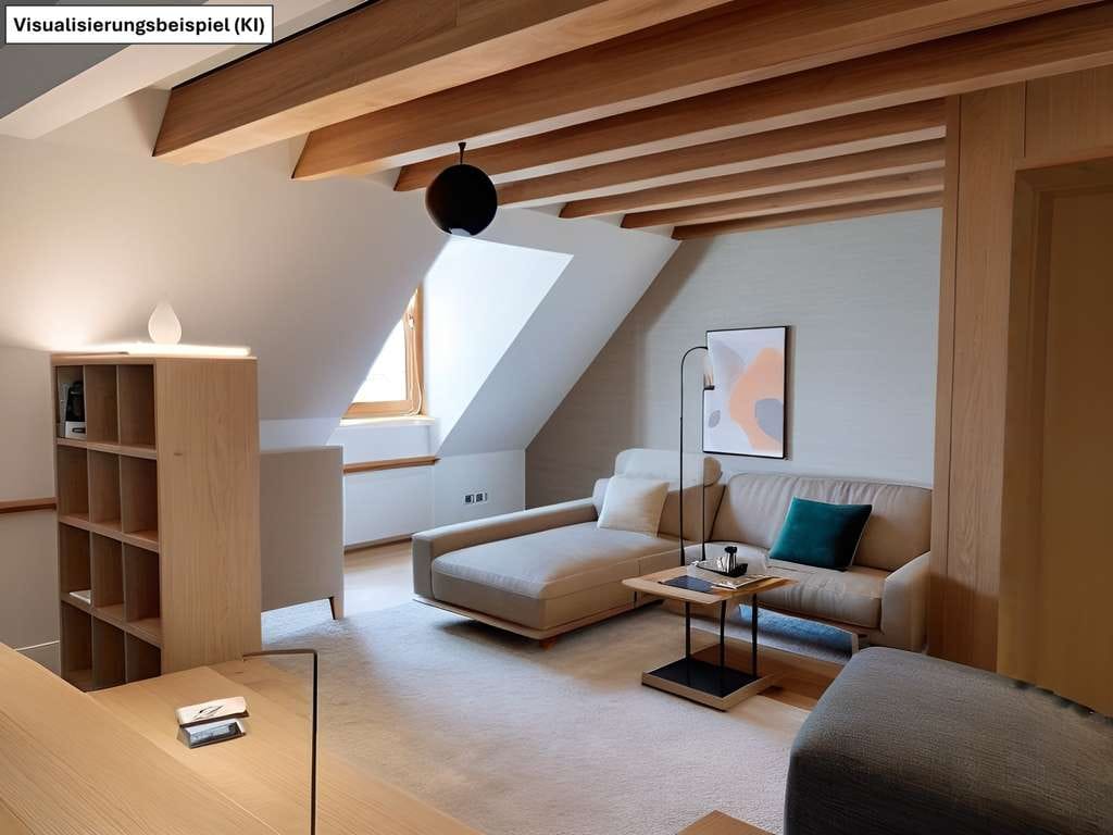 Immobilie in Budenheim - Charmante Maisonette-Wohnung mit Balkon und Tiefgaragenstellplatz in ruhiger Lage von Budenheim - Bild 2