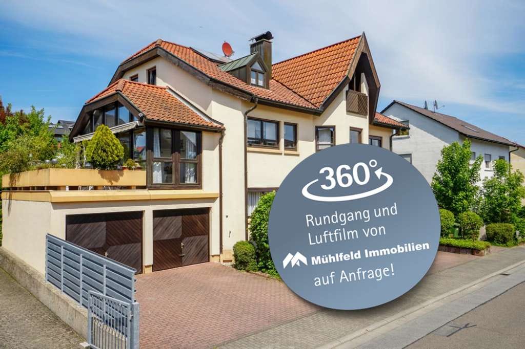 Immobilie in Mörlenbach - Dreifamilienhaus mit zwei vermieteten Einheiten und einer Doppelgarage! - Bild 0