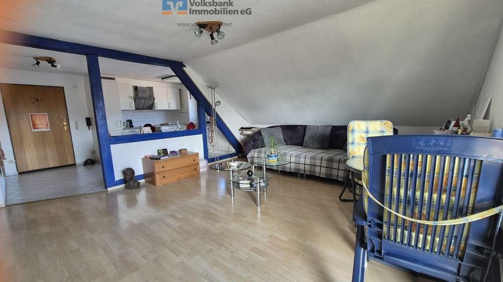 Immobilie in Klettgau - Erzingen /Bühl - 71 m² - Grenznah wohnen - 3-Zimmer DG - Bild 1