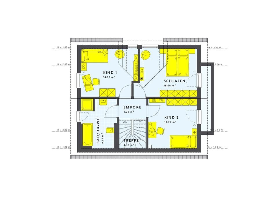 Immobilie in Osterfeld - Effizienzhaus inkl. Homeoffice, inkl. Grundstück - Bild 0