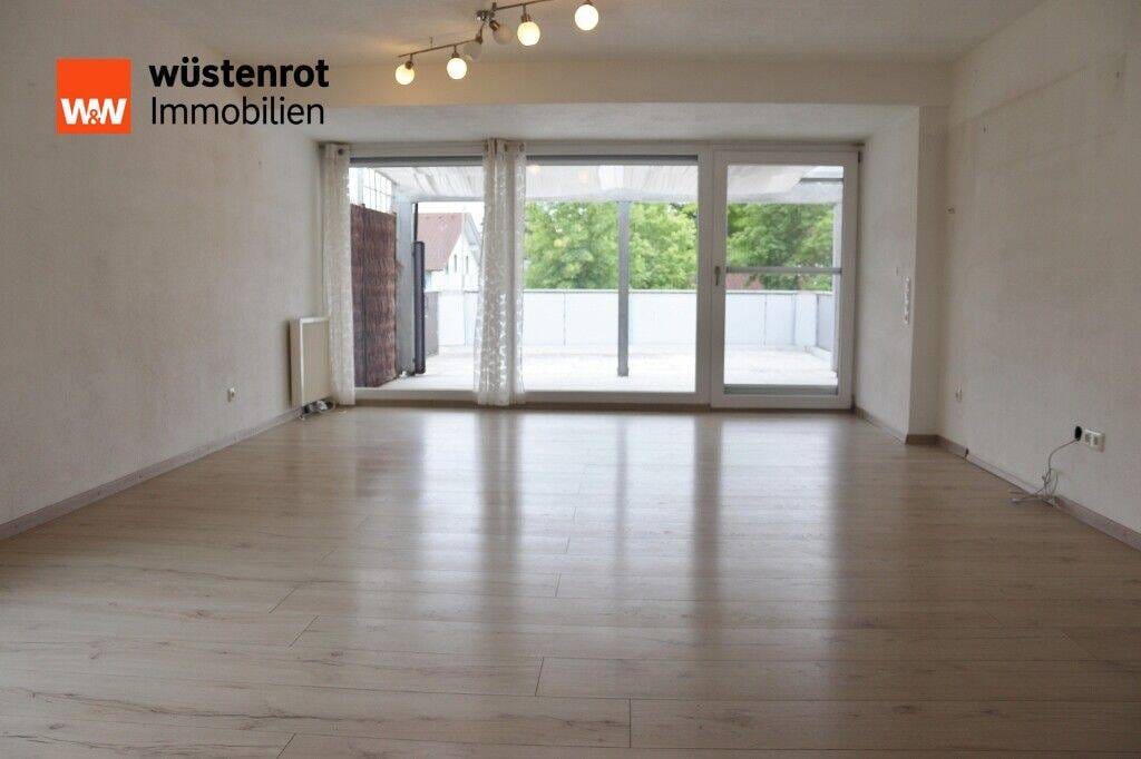 Immobilie in Germaringen - Schöne, leerstehende 2 - Zimmer - Wohnung mit großer Süd - Dachloggia, Garage u. Stellplatz u. Küche - Bild 0