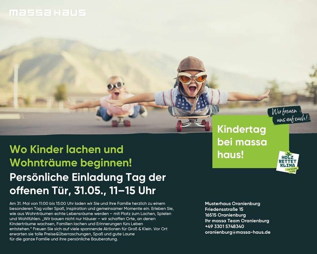 Immobilie in Eberswalde - 👩‍👩‍👧‍👧"Wo Kinder lachen und Wohnträume beginnen! " 💕 Hausbesichtigung mit Gewinnen am 31. - Bild 0