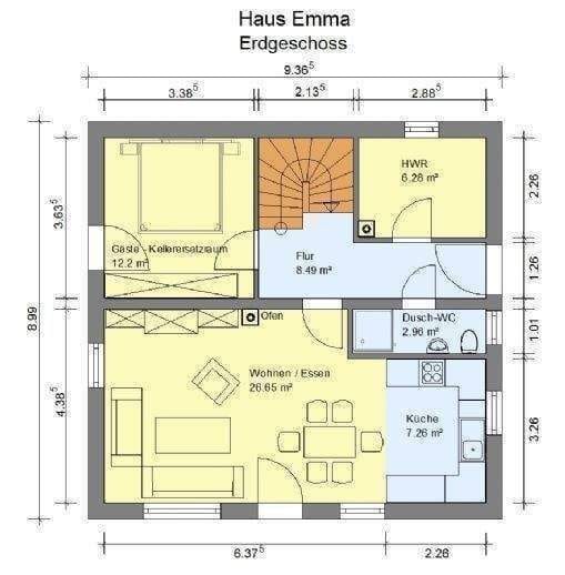 Immobilie in Weidenbach - Jetzt zugreifen! - Neubau Einfamilienhaus zum günstigen Preis in Weidenbach - Bild 1
