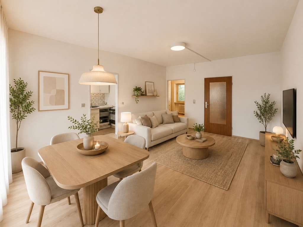 Immobilie in Höchberg - Sofort bezugsfrei: Gemütliche 2-Zimmer-Wohnung mit Balkon - Bild 4