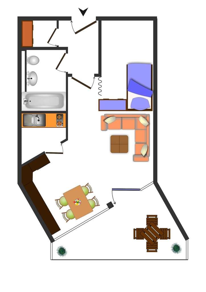Immobilie in Kirchentellinsfurt - 1,5-Zimmerwohnung zur Anlage in guter Lage von Kirchentellinsfurt - Bild 3