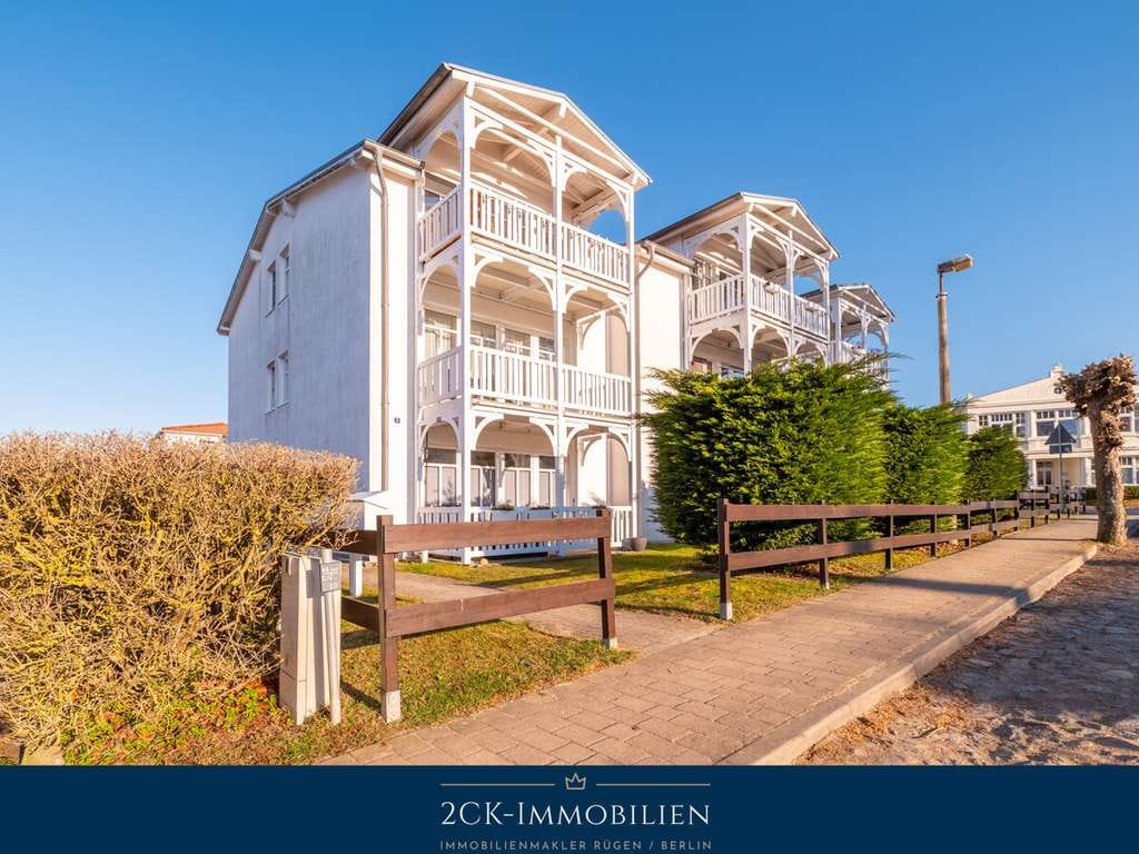 Immobilie in Göhren - Ostseebad Göhren: Vermietete 85 m² Wohnung, Balkon, EBK & Parkplätze – nur 700 m zum Strand! - Bild 0