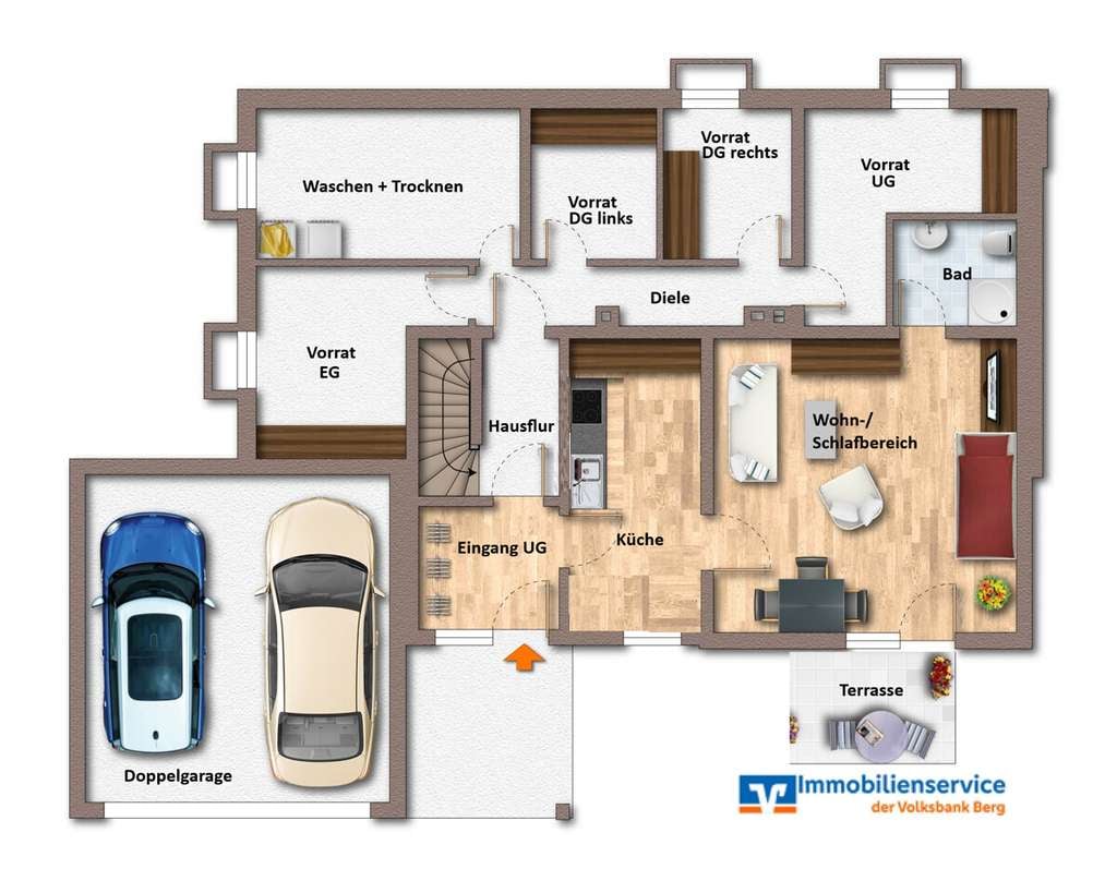 Immobilie in Kürten - Großzügig wohnen, Mieteinnahmen sichern – attraktives Mehrfamilienhaus mit Garten in Kürten - Bild 1