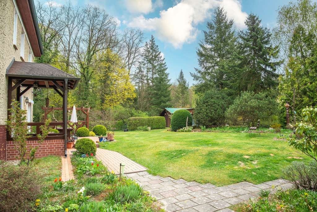 Immobilie in Müncheberg - Massives Försterhaus im Wald, 6 Zimmer, ca. 4.600 m² Grundstück, Garage, Nebengebäude - Bild 2