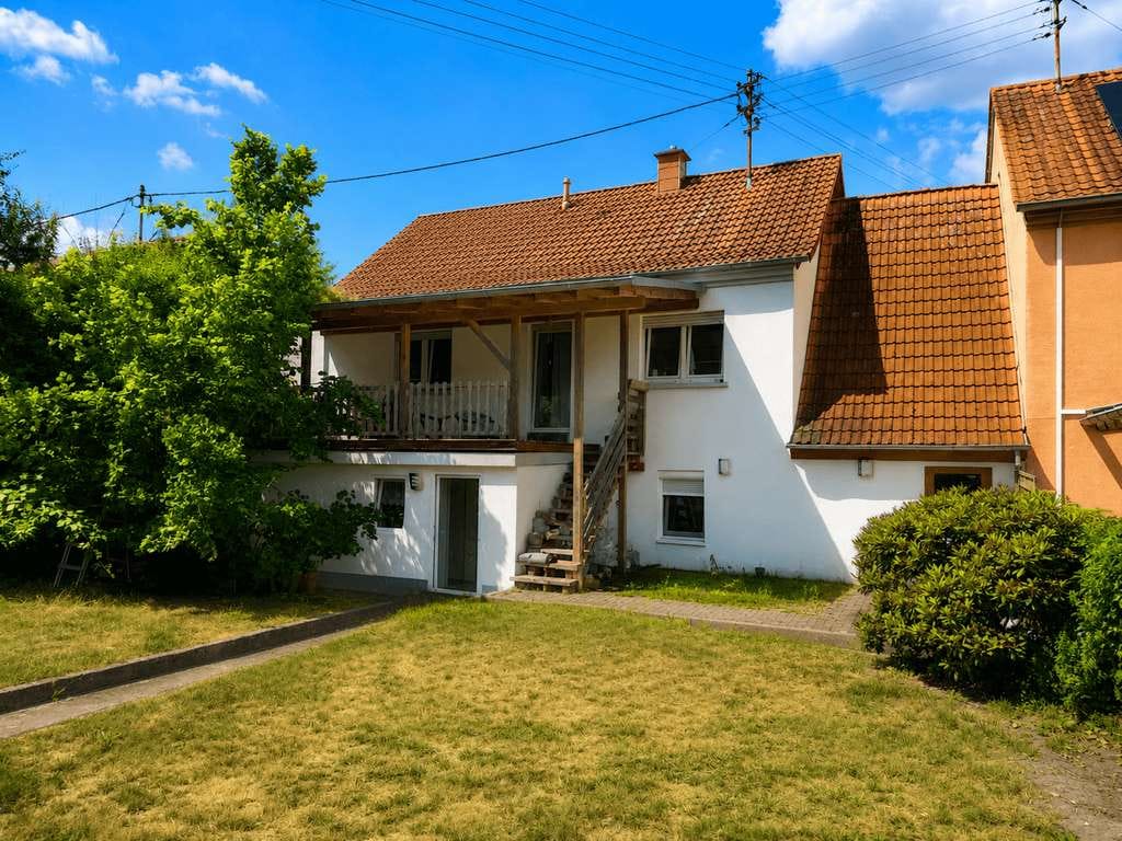 Immobilie in Hütschenhausen - Zwei Häuser. Ein Kaufpreis. Unzählige Möglichkeiten mit 222 m² Wohnfläche auf ca. 800 m² Grundstück - Bild 2