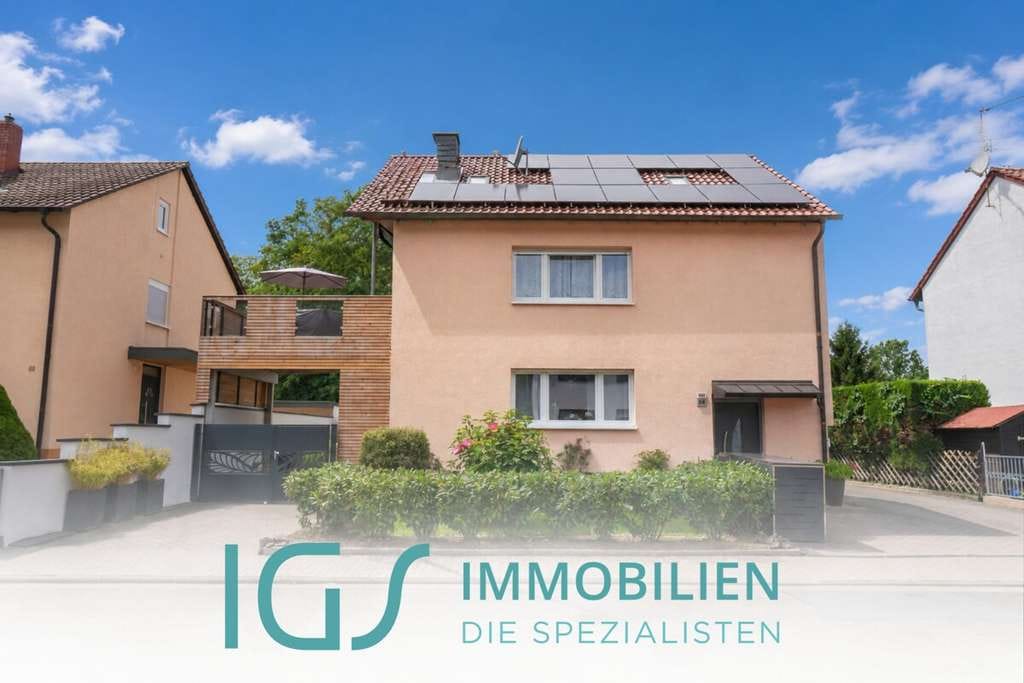 Immobilie in Ellerstadt - Modernisiertes Einfamilienhaus mit PV-Anlage und Dachterrasse in Ellerstadt! - Bild 0