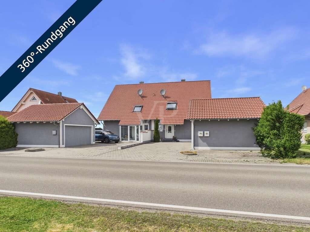Immobilie in Königsmoos - Gepflegte Doppelhaushälfte mit ausgebautem Dachstudio - Bild 0