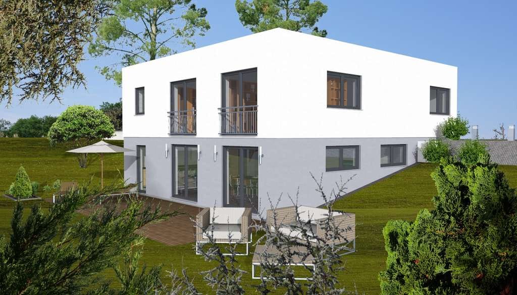 Immobilie in Pörnbach - Moderne Null-Energie-Kosten-Doppelhaushälfte auf schönem Grundstück - Bild 0