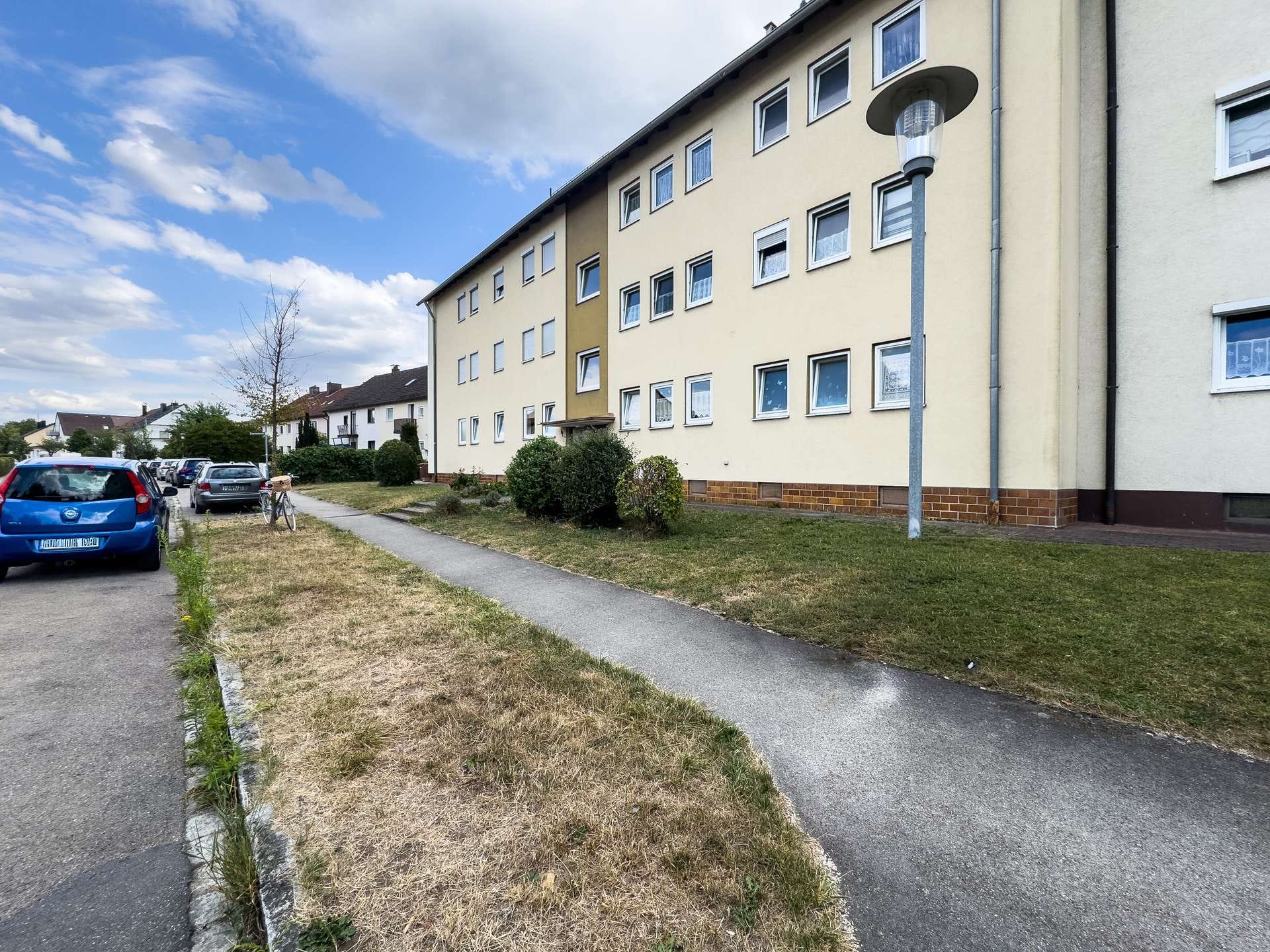 Immobilie in Weißenburg i. Bay. - Ruhig und zentrumsnah: Gepflegte 3-Zimmer-Wohnung mit Südbalkon - Bild 1