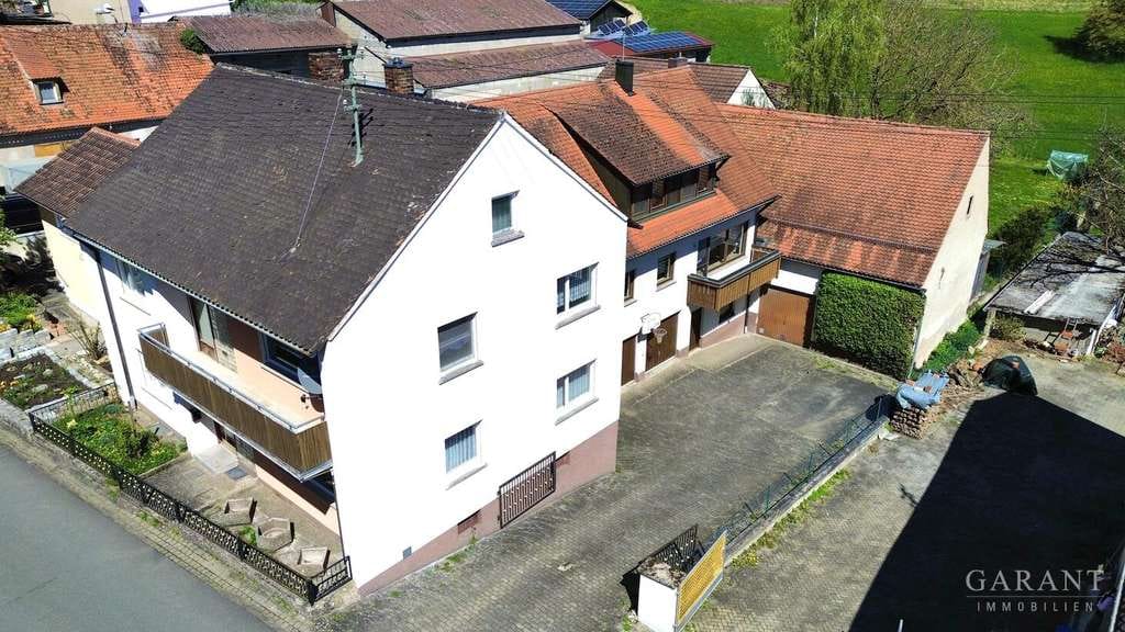 Immobilie in Dachsbach - Ein Kaufpreis -  zwei Wohnhäuser - mit Scheune und Gartenidylle !!! - Bild 0
