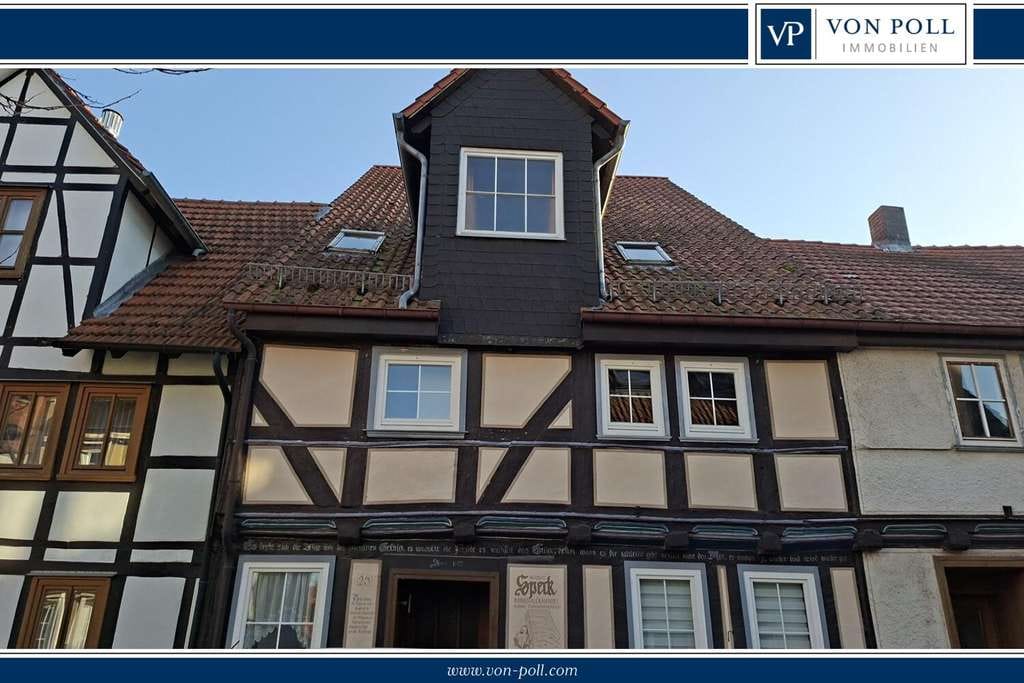 Immobilie in Witzenhausen - Großzügiges Familienleben im denkmalgeschützten Zuhause
in der Kernstadt von Witzenhausen - Bild 0