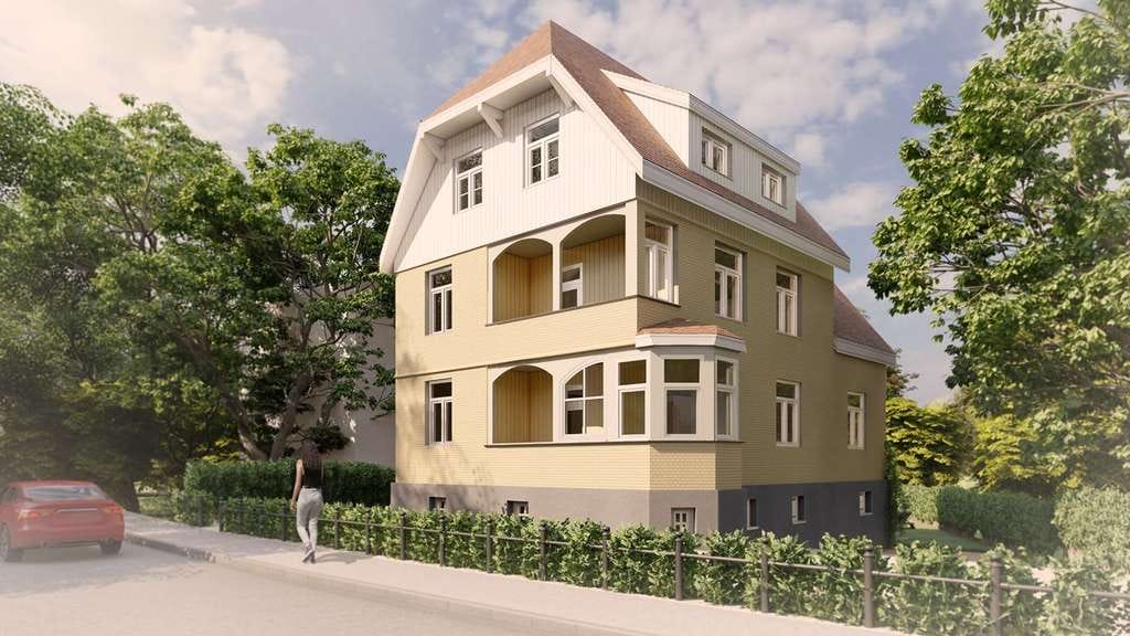 Immobilie in Schömberg - DENKMAL! Sanierungsbedürftige "Villa Hedwig" im Kurort Schömberg, ca. 236m² Wohnfläche, prov.frei - Bild 0