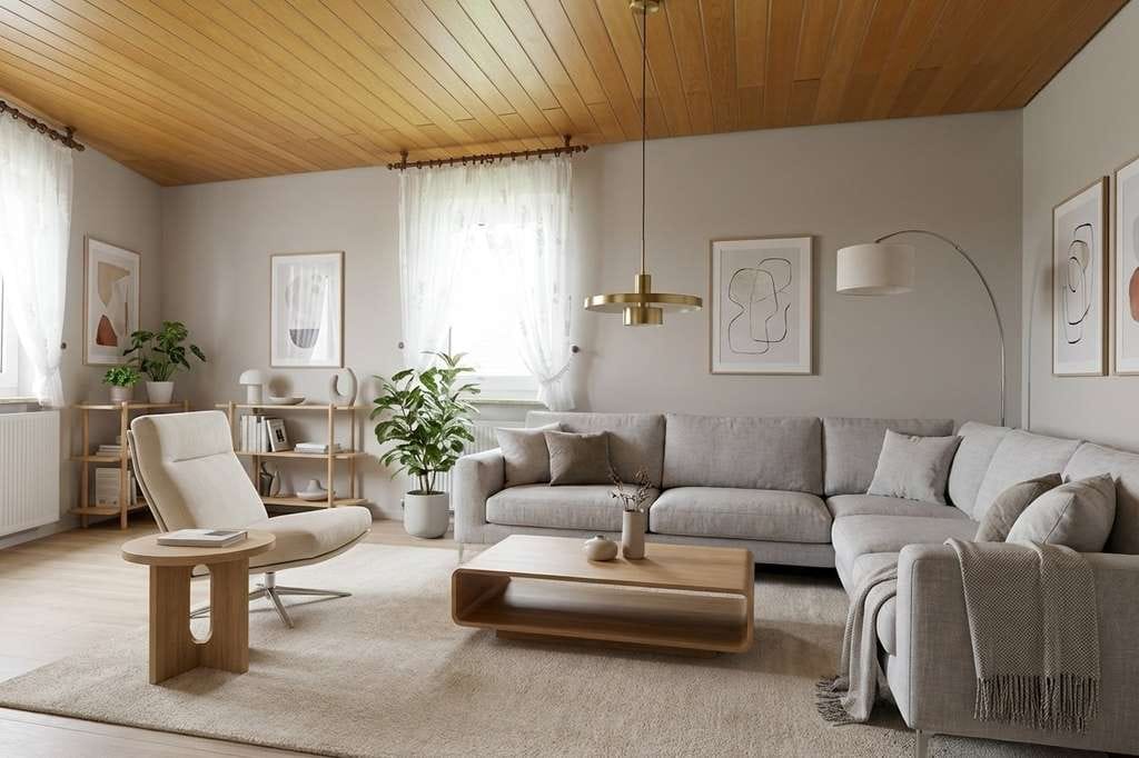 Immobilie in Bad Soden - Zweifamilienhaus am Feldrand zwischen Idylle und Zentrum - Bild 1