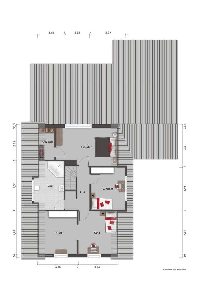 Immobilie in Holm - Großzügiges Einfamilienhaus mit großem Garten zum Kauf in Holm bei Hamburg - Wentzel Dr. - Bild 2