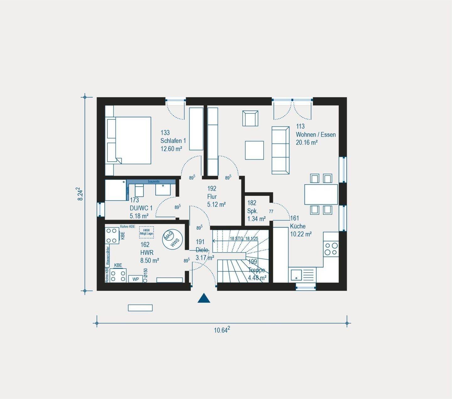 Immobilie in Schwabenheim an der Selz - Projektierte Mehrfamilienhaus-Lösung in Schwabenheim - individuell für Sie planbar - Bild 1