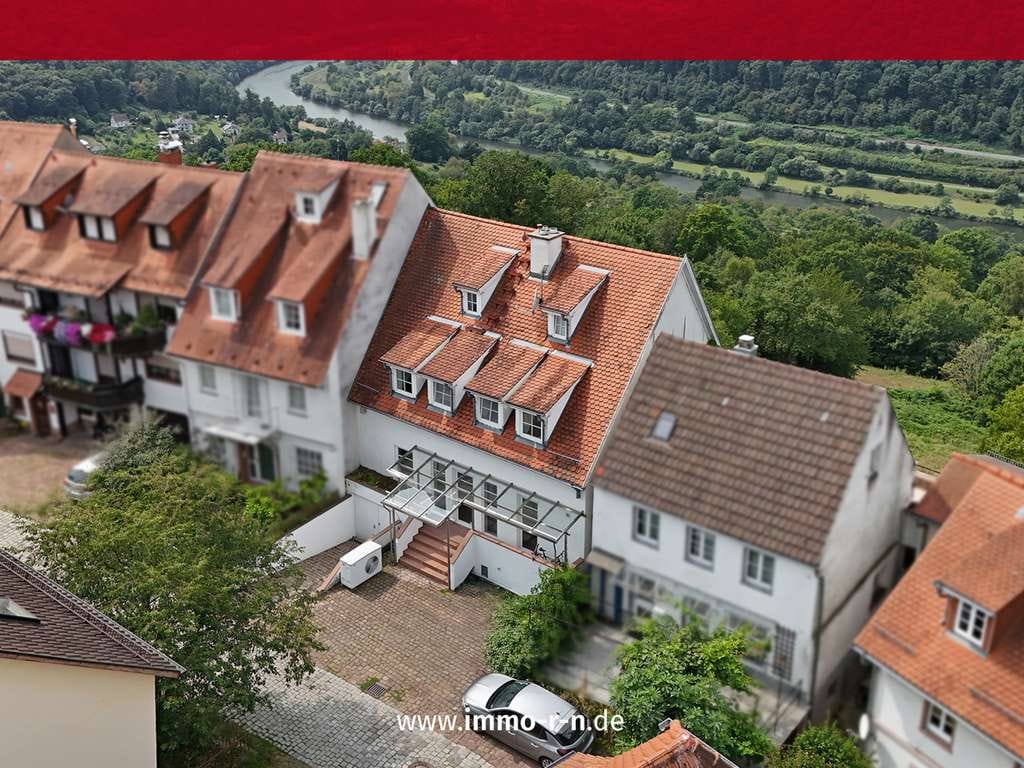 Immobilie in Neckargemünd - Wohnen und Arbeiten auf der Bergkrone von Dilsberg mit Panoramablick ins Neckartal - Bild 0