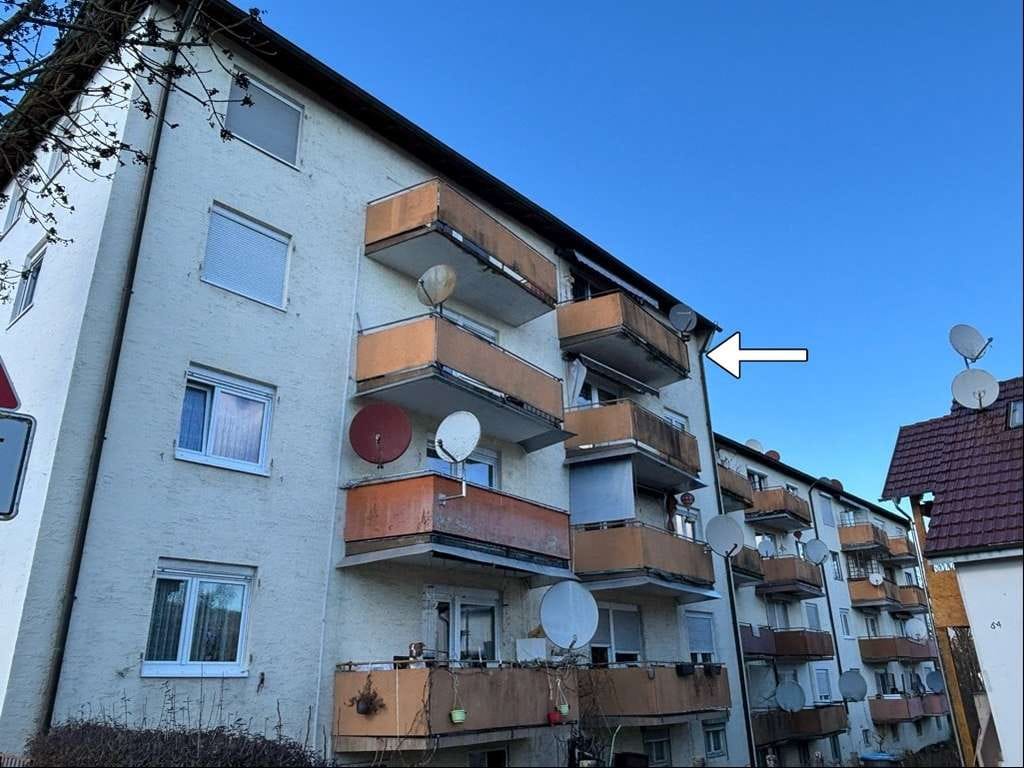 Immobilie in Gaildorf - 3-Zimmer Etagenwohnung in
der Innenstadt! - Bild 2