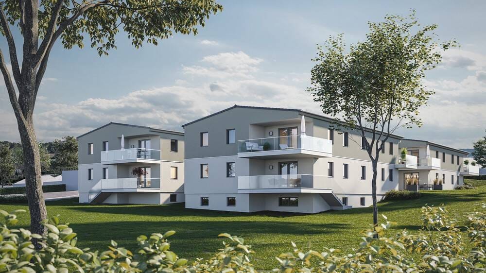 Immobilie in Ellingen - WOHNEN AM AMSELWEG - NEUBAU 4-Zimmer-Eigentumswohnung MIT BALKON - Bild 0