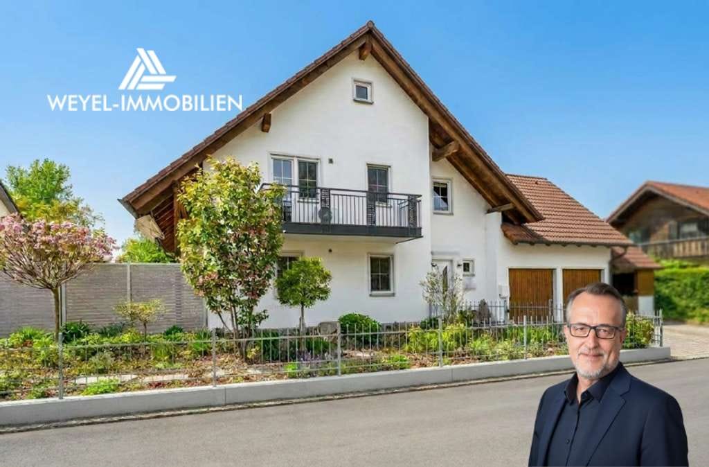 Immobilie in Prittriching - Zins 1,6%  400.000 Gepflegtes Zweifamilienhaus mit Wintergarten und Doppelgarage - Bild 0