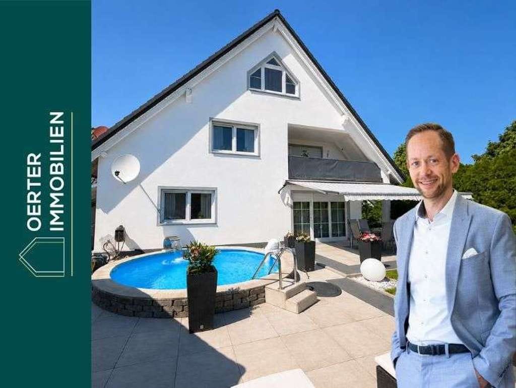 Immobilie in Adelsdorf - Platz für Familie, Generationen und individuelle Wohnkonzepte - Zweifamilienhaus gepflegt & ruhig - Bild 0