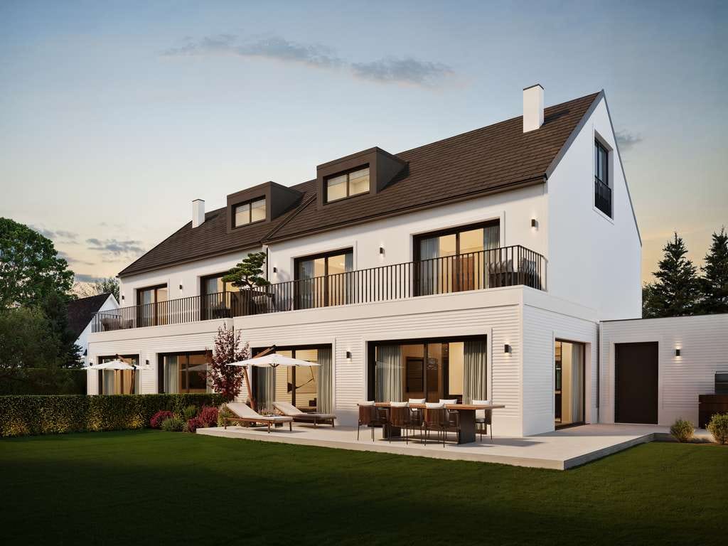 Immobilie in Feldafing - Architektur trifft Eleganz - Exklusive Villenhälften am Starnberger See - Bild 0