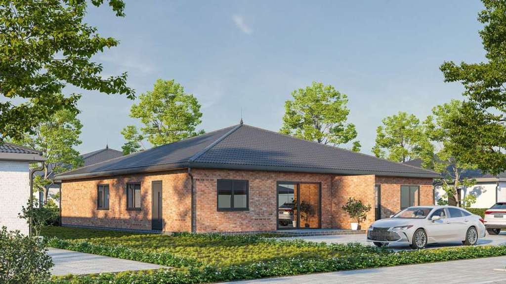 Immobilie in Haßbergen - Haßbergen • Ein Preis – zwei exklusive moderne Bungalows: Wohnkomfort & Kapitalanlage vereint - Bild 1