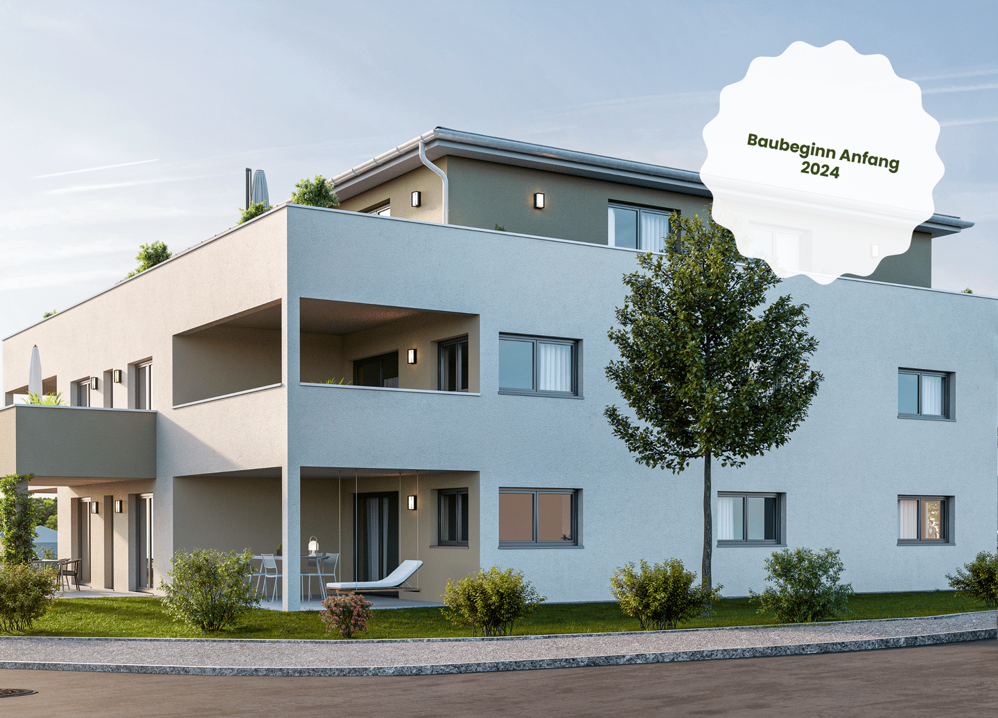Immobilie in Buchdorf - Diesen Freitag besichtigen: Gehobene Neubauwohnung (3 Zi.) - Bild 4