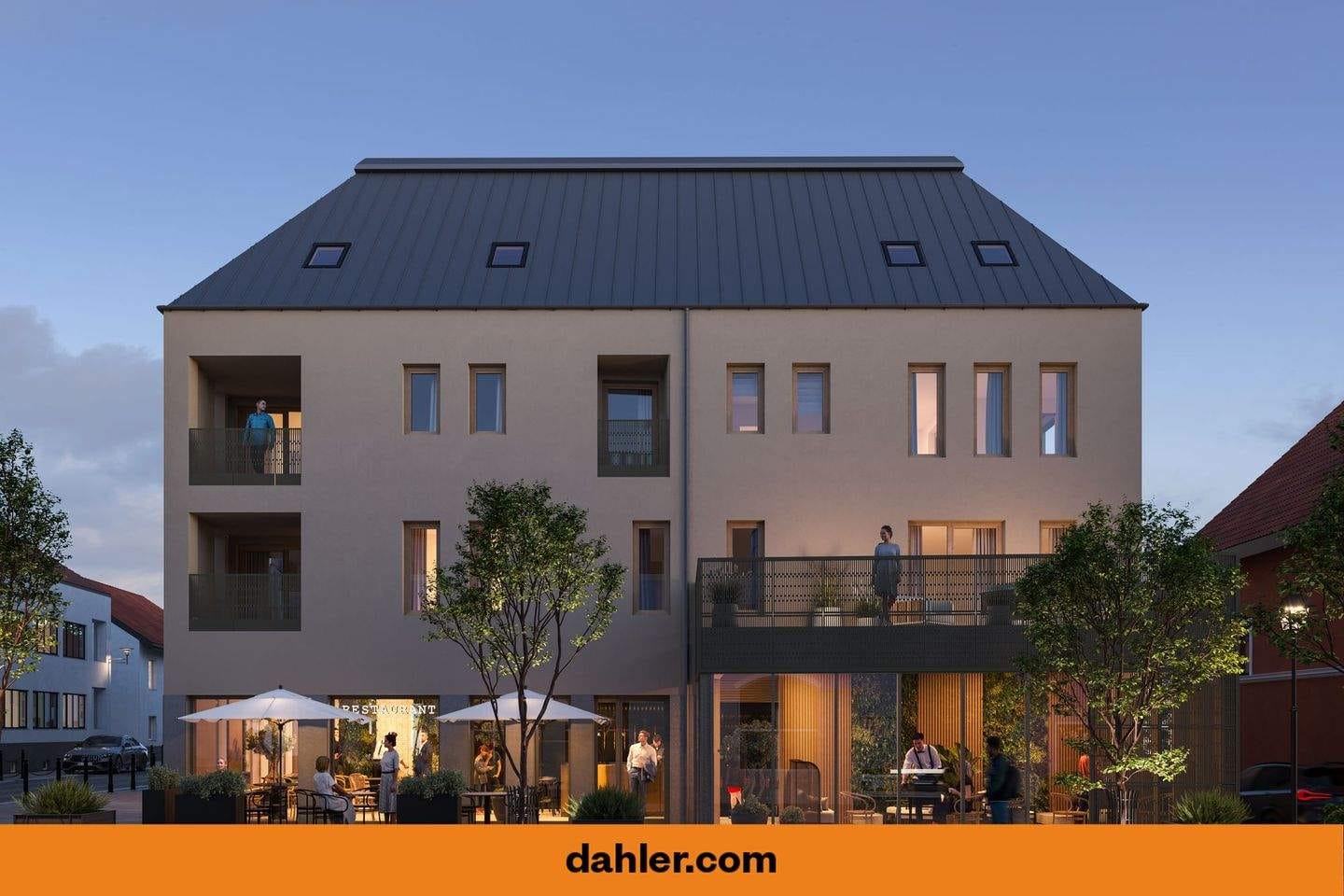 Immobilie in Hofkirchen - Hofkirchen: Helle 2,5-Zimmer-Neubauwohnung mit Stil - Bild 0