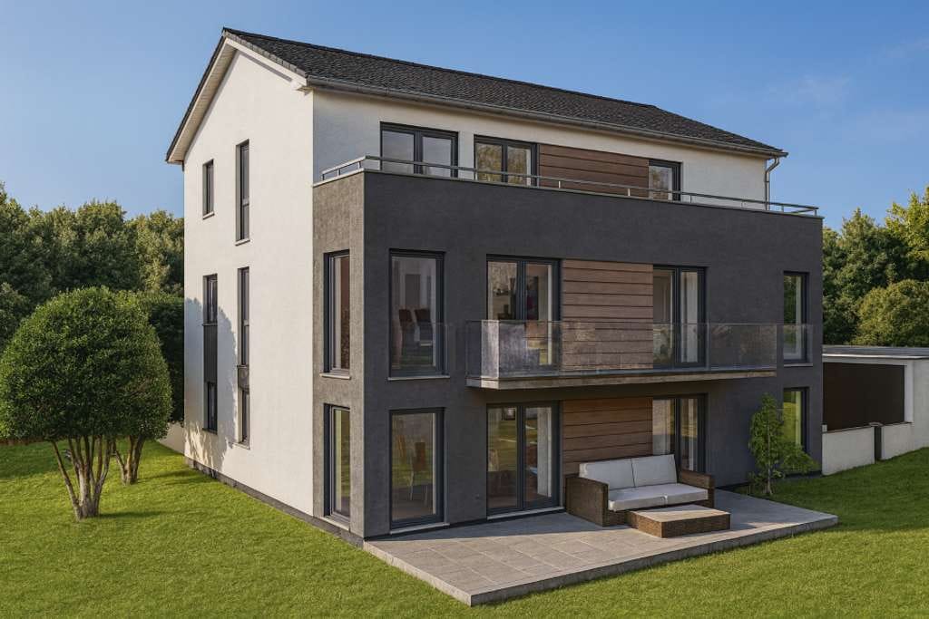 Immobilie in Luhden - 4- FAMILIENHAUS: Mehrgenerationen oder als Kapitalanlage Barrierefrei, Energieeffizient ( KfW40+ QNG - Bild 0