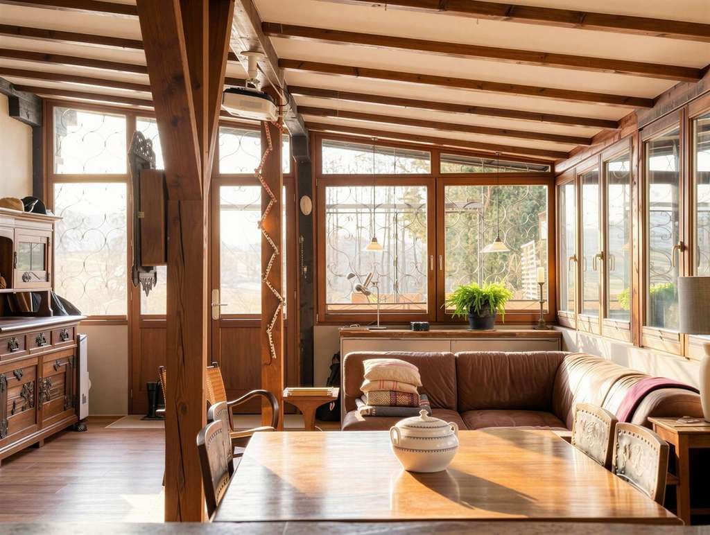 Immobilie in Breitbrunn am Chiemsee - Stilvolle Großzügigkeit mit Chiemsee-Blick – verbundene Erdgeschosswohnung in Bestlage - Bild 4