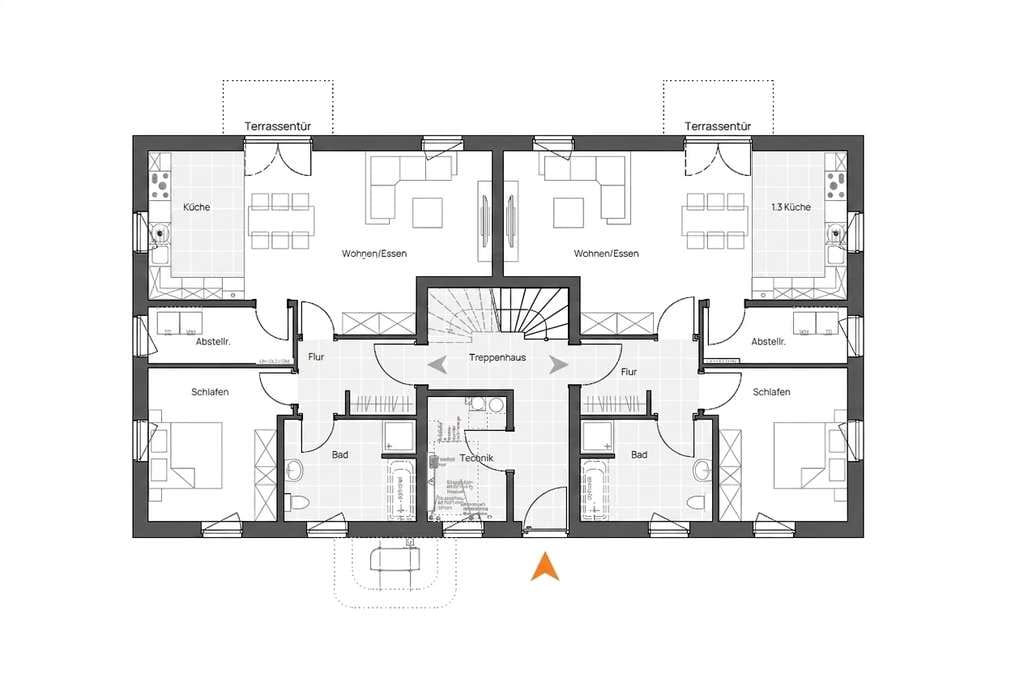 Immobilie in Marschacht - Wir planen für Sie ein attraktives Mehrfamilienhaus mit 4 Wohnungen in Marschacht - Bild 2