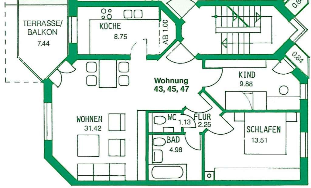 Immobilie in Wartenberg - Großzügige 3 Zimmer Erdgeschosswohnung zum Verkauf!!! - Bild 0