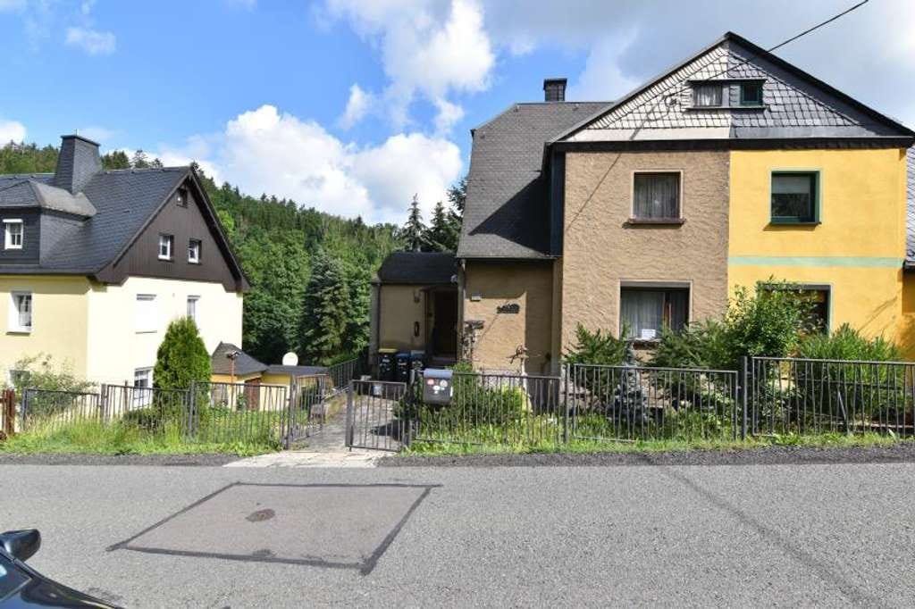 Immobilie in Burkhardtsdorf - Doppelhaushälfte in Burkhardtsdorf - Bild 1