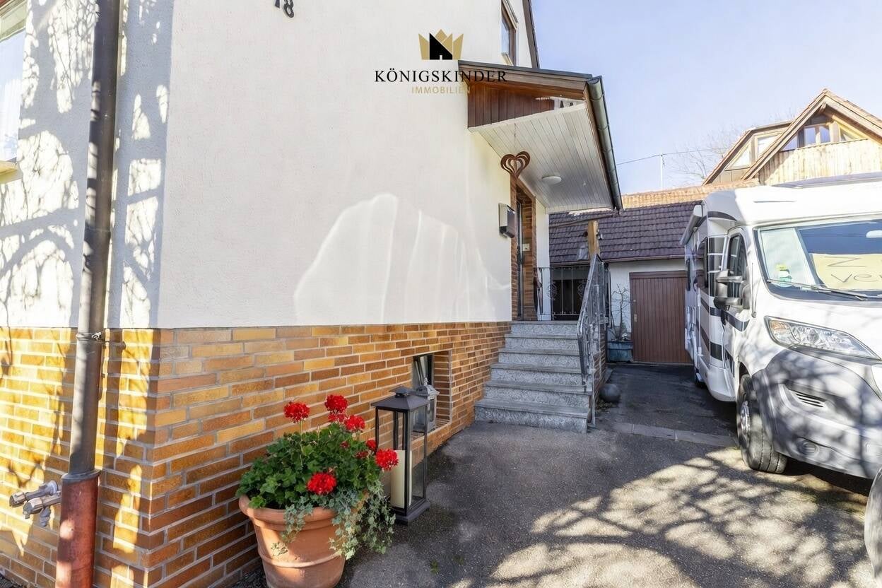 Immobilie in Aspach - Einfamilienhaus mit Anbau, moderner Küche und Scheune - viel Platz für die Familie! - Bild 3