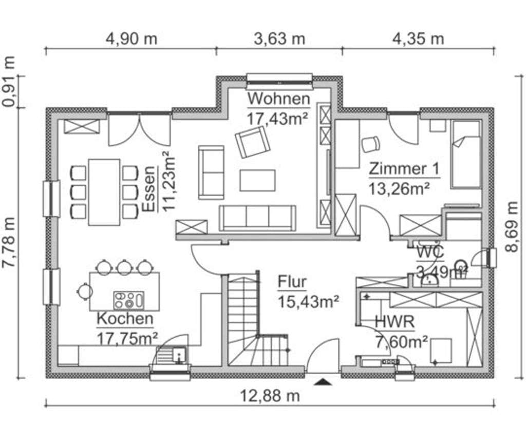 Immobilie in Niedermohr - Herbstzauber trifft Wohnträume - Scanhaus entdecken !! - Bild 2