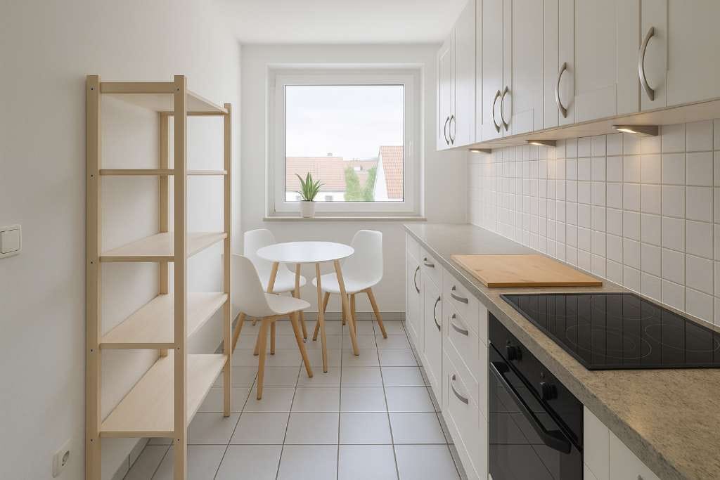 Immobilie in Langenbach - Moderne 3-Zimmer-Whg. mit Balkon, 2 TG-Stellplätzen und Blick ins Grüne - Bild 3