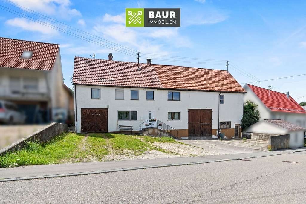 Immobilie in Ehingen (Donau) - 360° | Grünes Glück! Einfamilienhaus mit Scheune und großem Grundstück bei Ehingen - Bild 0